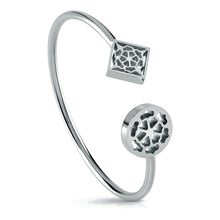 Load image into Gallery viewer, Guess Stainless Steel Peony Flexi Bangle