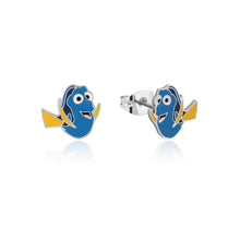 Load image into Gallery viewer, Disney Finding Nemo Stainless Steel Dory Stud Earrings