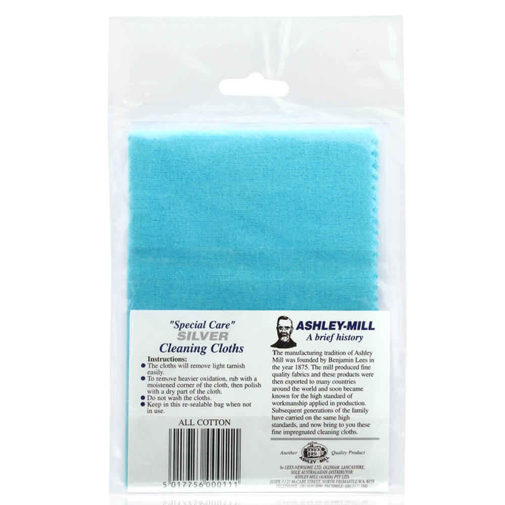 Ashley Mill Silver Jewellery Cleaning Cloth – Shiels Jewellers